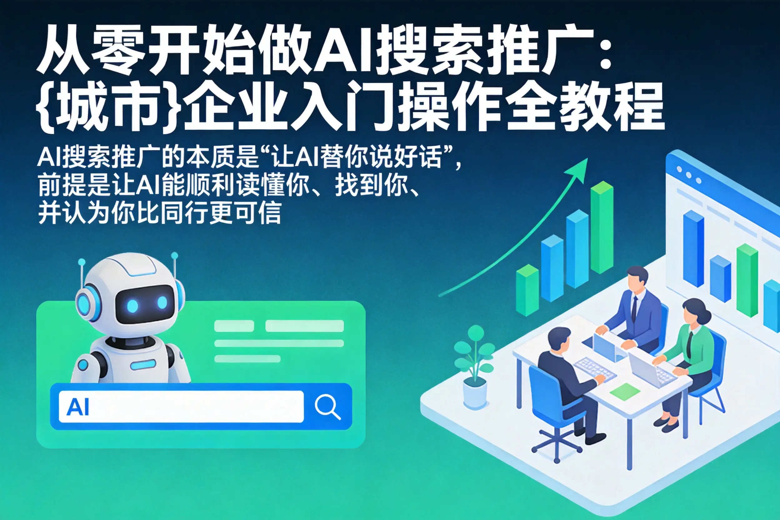 从零开始做AI搜索推广:芜湖企业入门操作全教程
