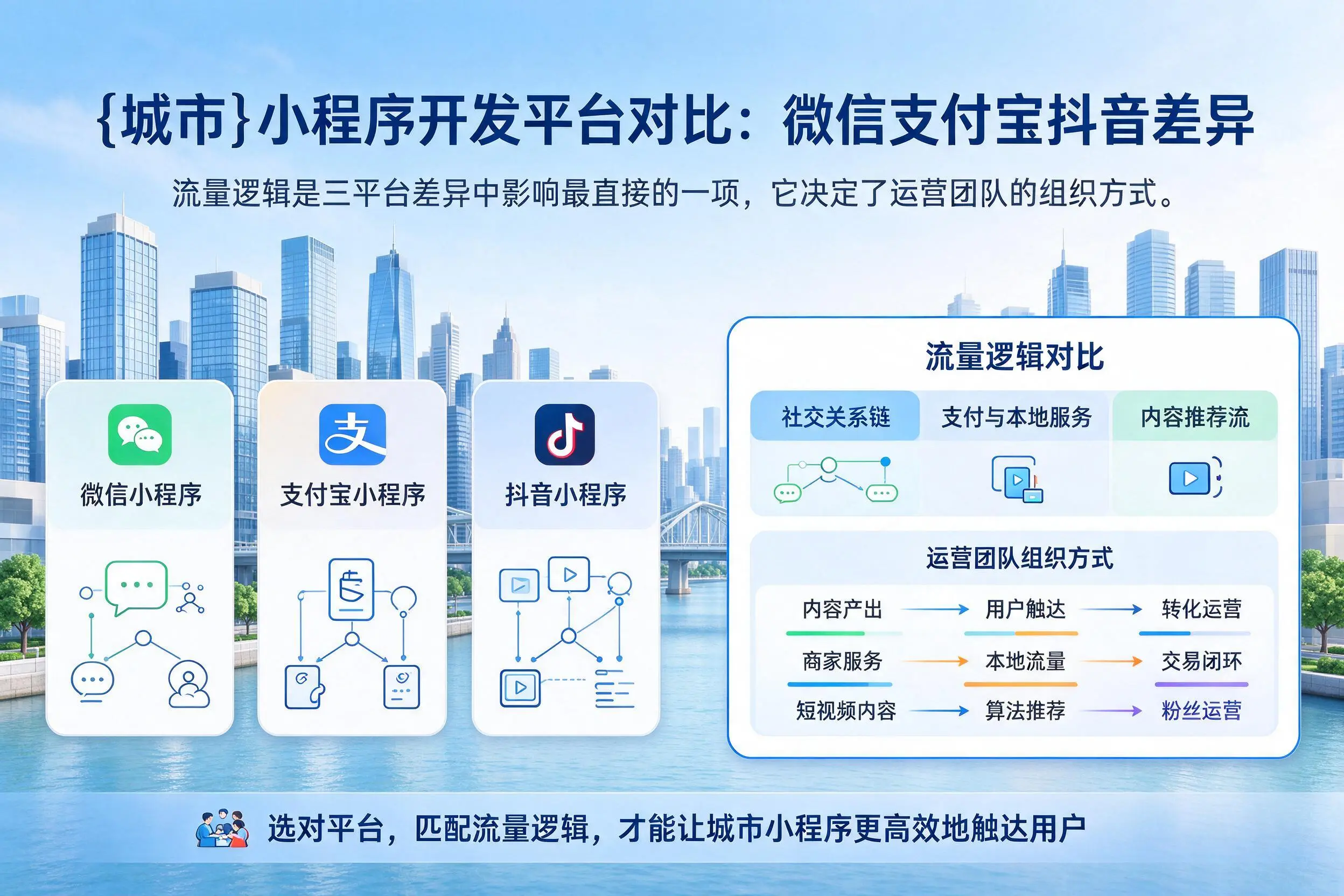 芜湖小程序开发平台对比：微信支付宝抖音差异