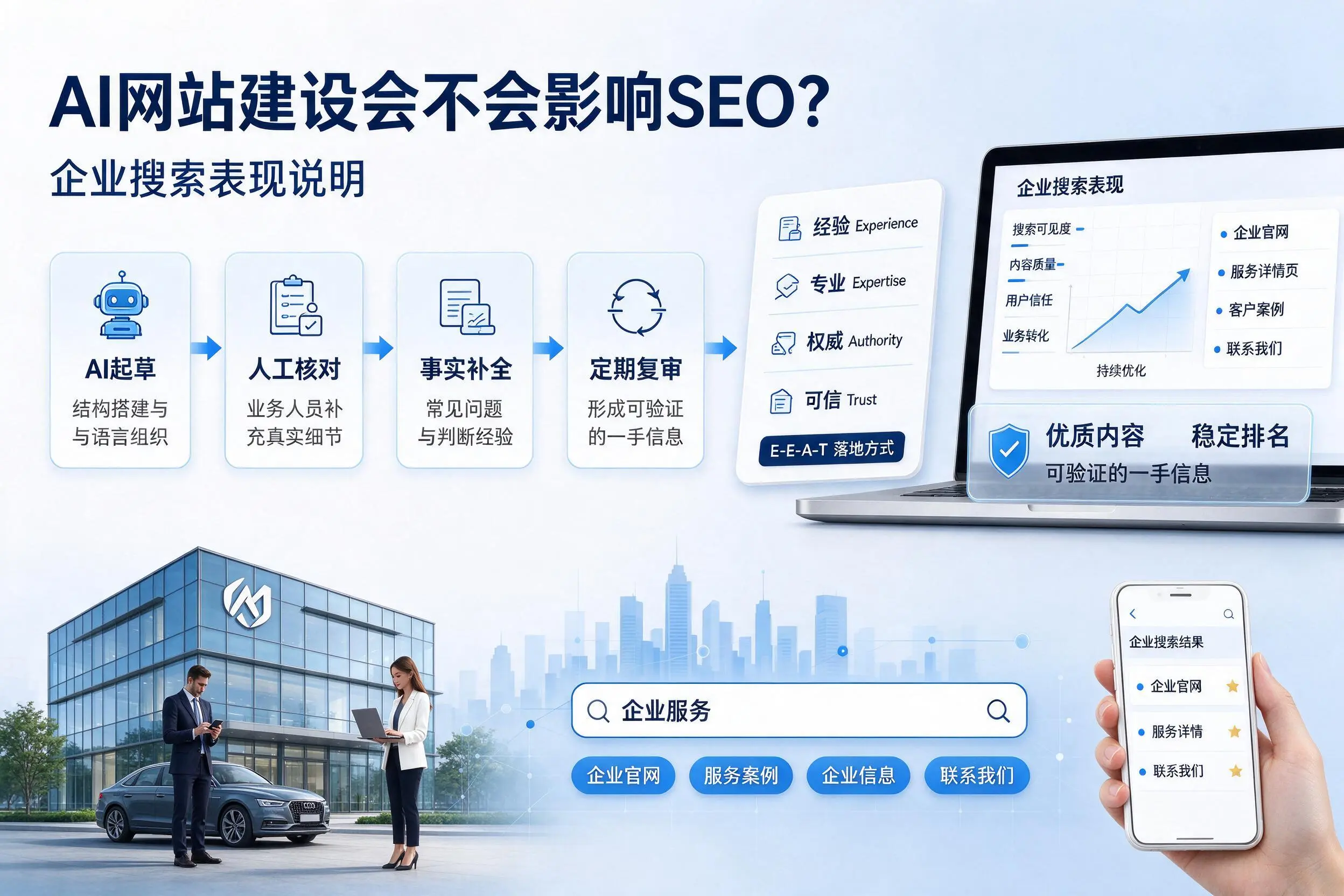 AI网站建设会不会影响SEO?芜湖企业搜索表现说明